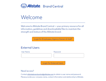 Tablet Screenshot of allstatebrandcentral.com